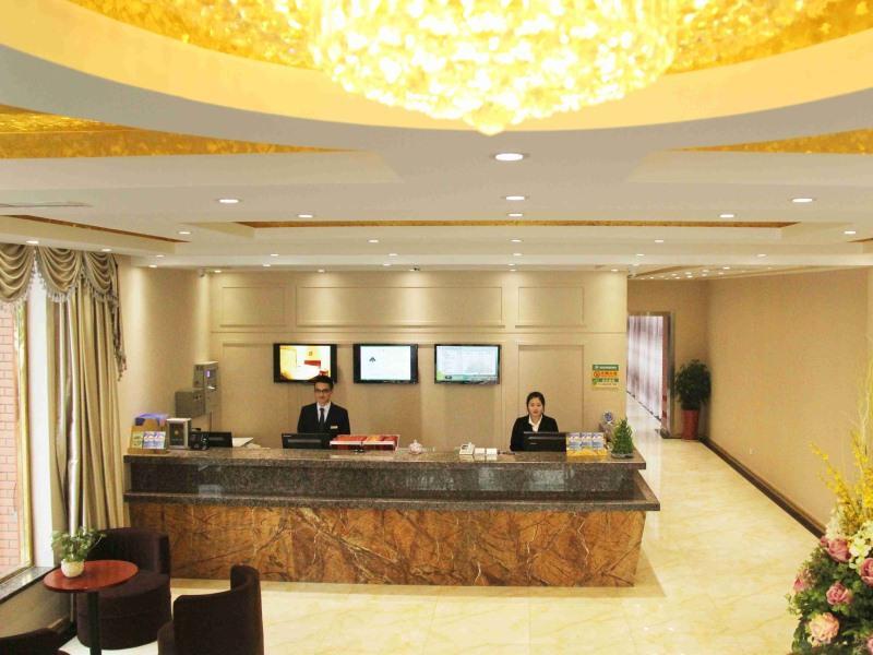 Greentree Inn Shandong Qingdao Development District Sdust Express Hotel Exterior foto