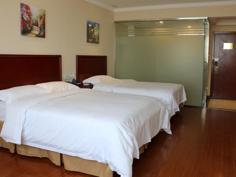 Greentree Inn Shandong Qingdao Development District Sdust Express Hotel Exterior foto