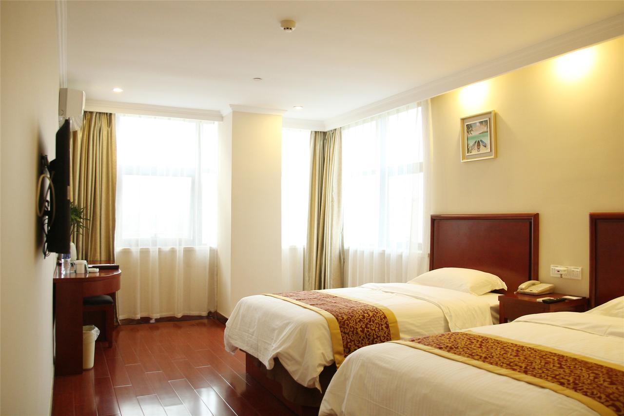 Greentree Inn Shandong Qingdao Development District Sdust Express Hotel Exterior foto